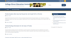 Desktop Screenshot of college-direct.com